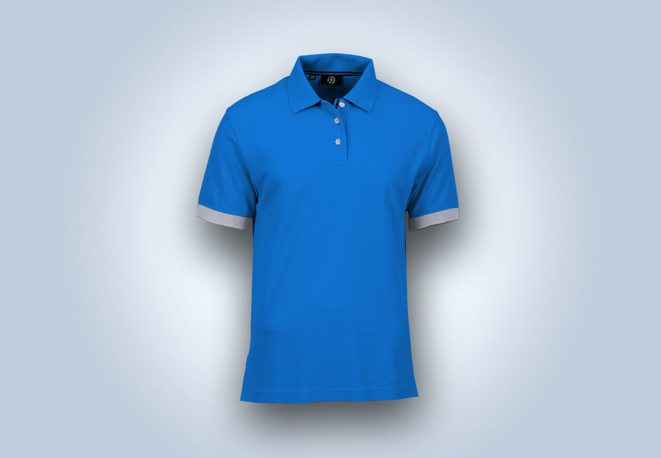 Polo shirt flat lay mockup